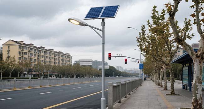 solar LED street lights